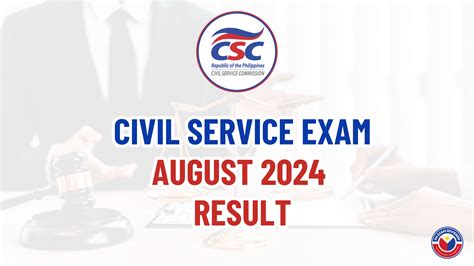 civil service exam result 2004 philippines